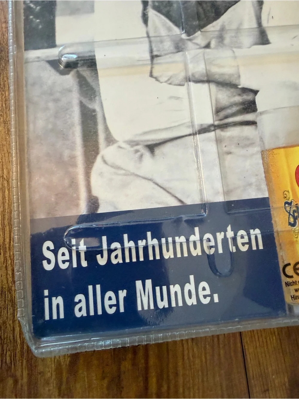 Schlappe Seppel German Brewery Steak Board Knife Fork Set Sealed Advertising NOS